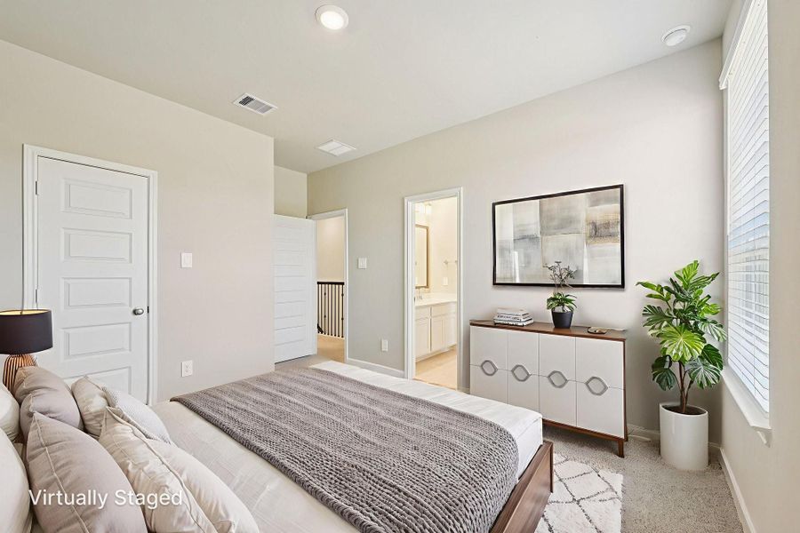 Furnished interior view inside a new home in Kemah Crossing - Luxe Series, Kemah (Image 30).