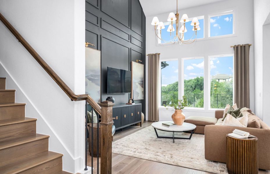 Representative furnished interior of a home built from the Hillsboro by Pulte Homes in West Cypress Hills, Spicewood (Image 32). Representative furnished interior of a home built from the Hillsboro by Pulte Homes in West Cypress Hills, Spicewood (Image 32).