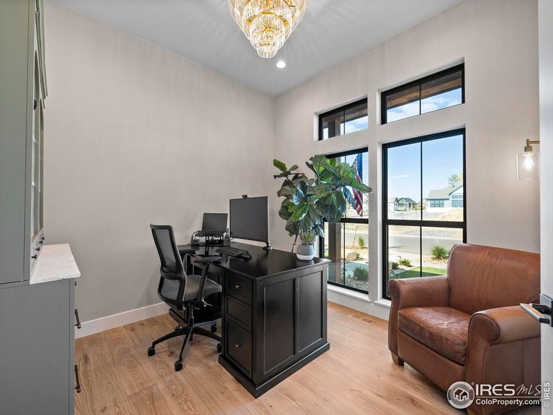Furnished interior view inside a new home in , Berthoud (Image 29).