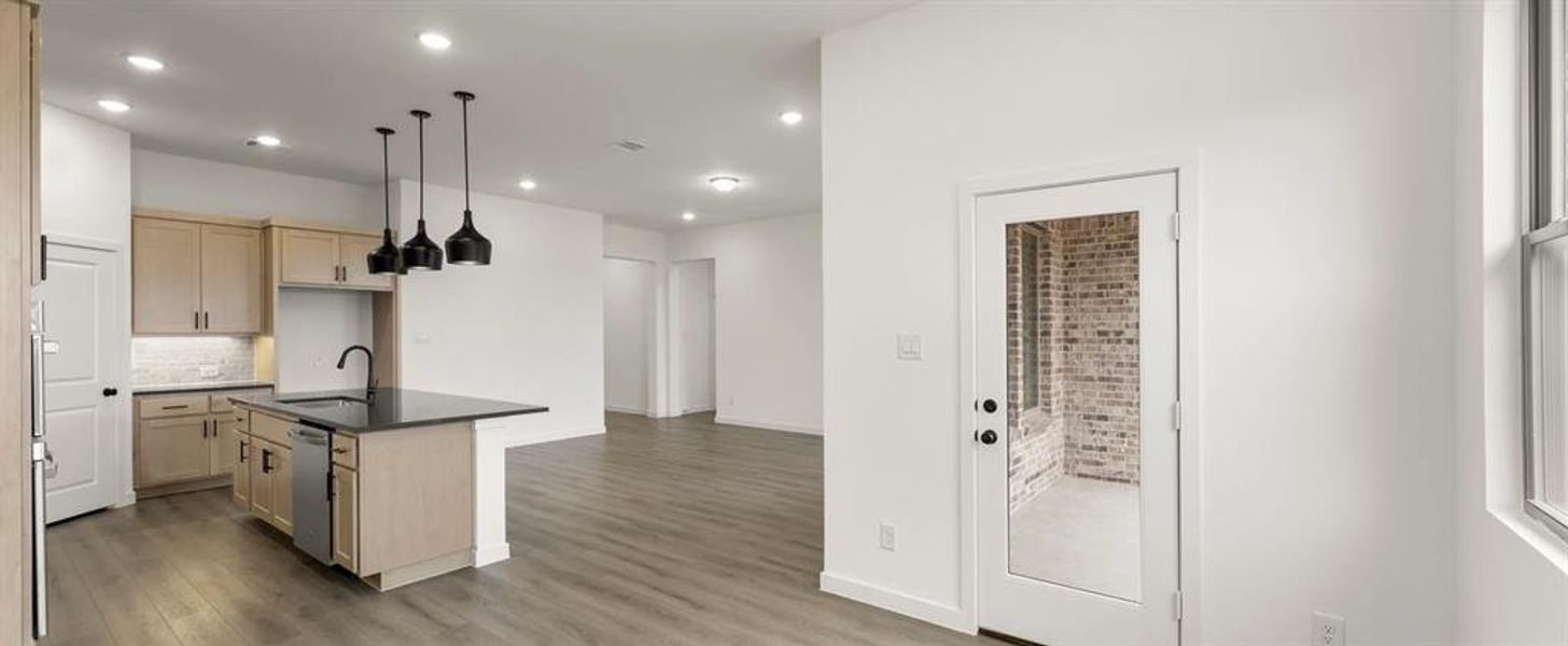 Open Kitchen-Dining Room