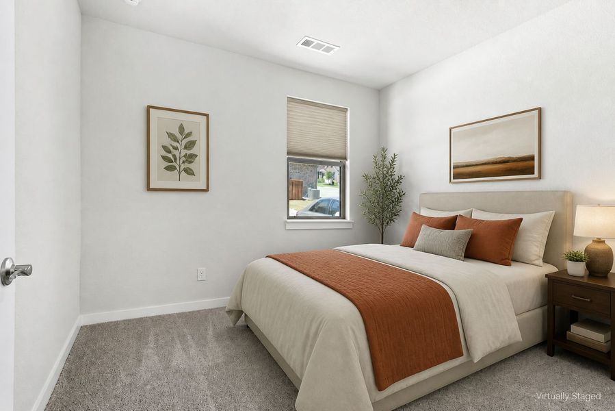 Furnished interior view inside a new home in Woodbridge Villas, Wylie (Image 17).