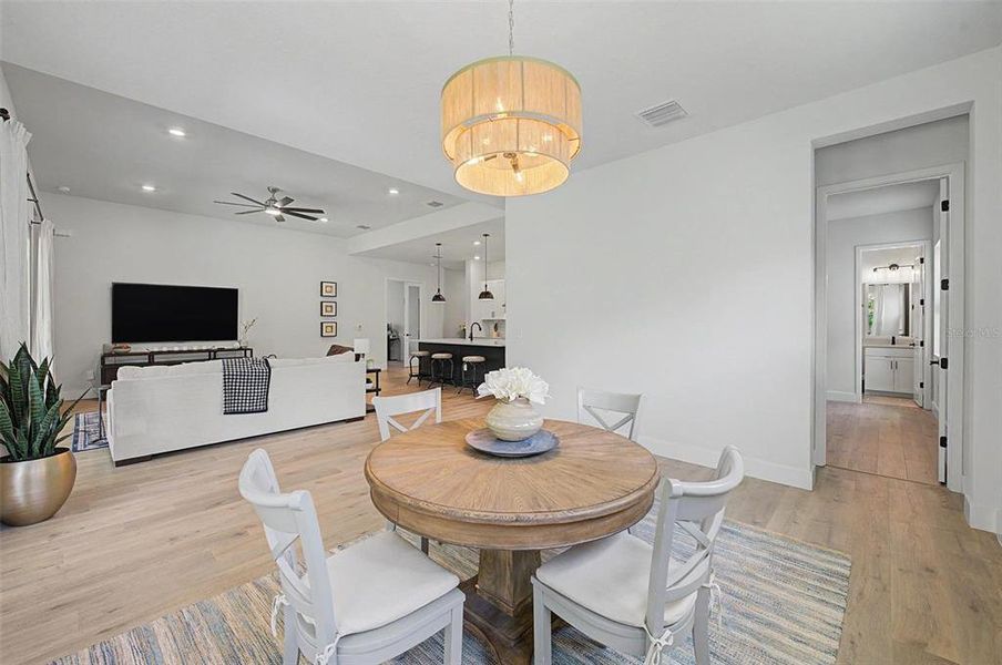Furnished interior view inside a new home in , Wesley Chapel (Image 6). Furnished interior view inside a new home in , Wesley Chapel (Image 6).