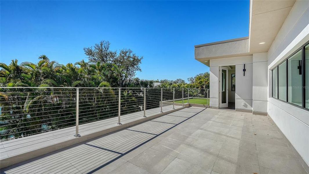 Exterior details and patio area of a home in , Sarasota (Image 35).