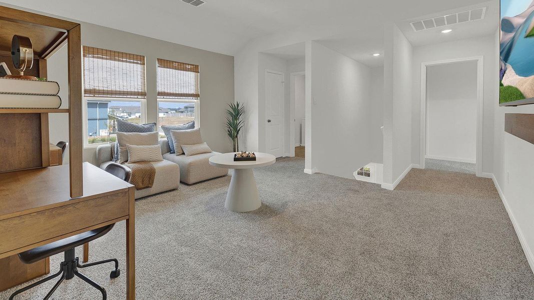 Furnished interior view inside a new home in Paramount, Kyle (Image 5).