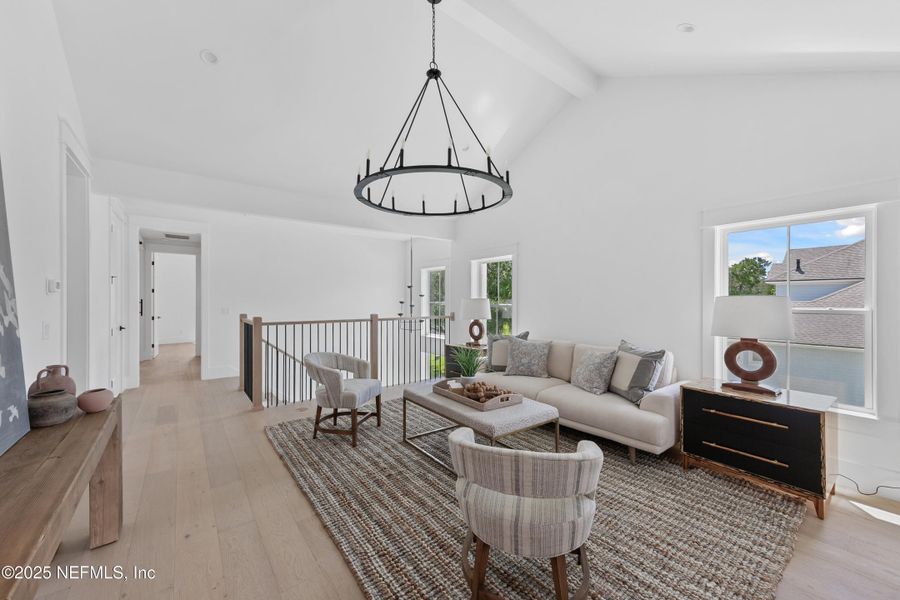 Furnished interior view inside a new home in , Ponte Vedra Beach (Image 40). Furnished interior view inside a new home in , Ponte Vedra Beach (Image 40).