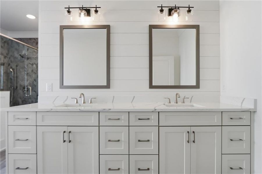 Furnished interior view inside a new home in , Roswell (Image 13).