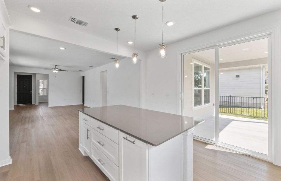 Furnished interior view inside a new home in Sun City Texas, Georgetown (Image 6). Furnished interior view inside a new home in Sun City Texas, Georgetown (Image 6).