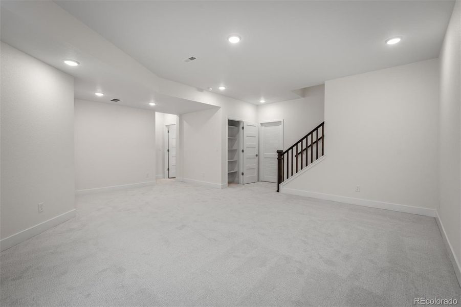Spacious, unfurnished interior of a new home in Cloverleaf – Mountainview Collection, Monument (Image 24).