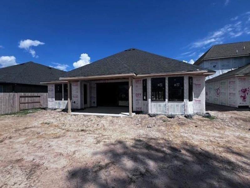 In-progress construction of a new home in Evergreen 55', Conroe, TX (Image 7). In-progress construction of a new home in Evergreen 55', Conroe, TX (Image 7).