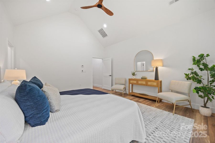 Furnished interior view inside a new home in , Charlotte (Image 8).