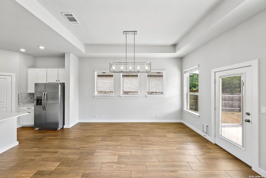 Spacious, unfurnished interior of a new home in Davis Ranch 60', San Antonio (Image 51).