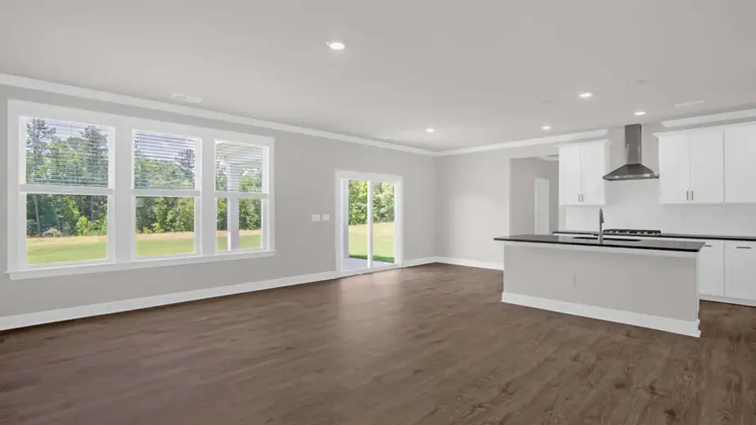 Spacious, unfurnished interior of a new home in The Estates Park, Apex (Image 20).