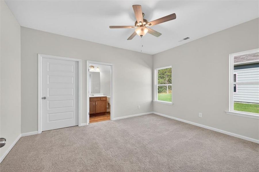 Spacious, unfurnished interior of a new home in Fair Oak, Calhoun (Image 19). Spacious, unfurnished interior of a new home in Fair Oak, Calhoun (Image 19).