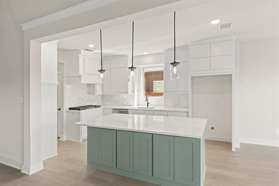 Furnished interior view inside a new home in Solterra, Mesquite (Image 8).