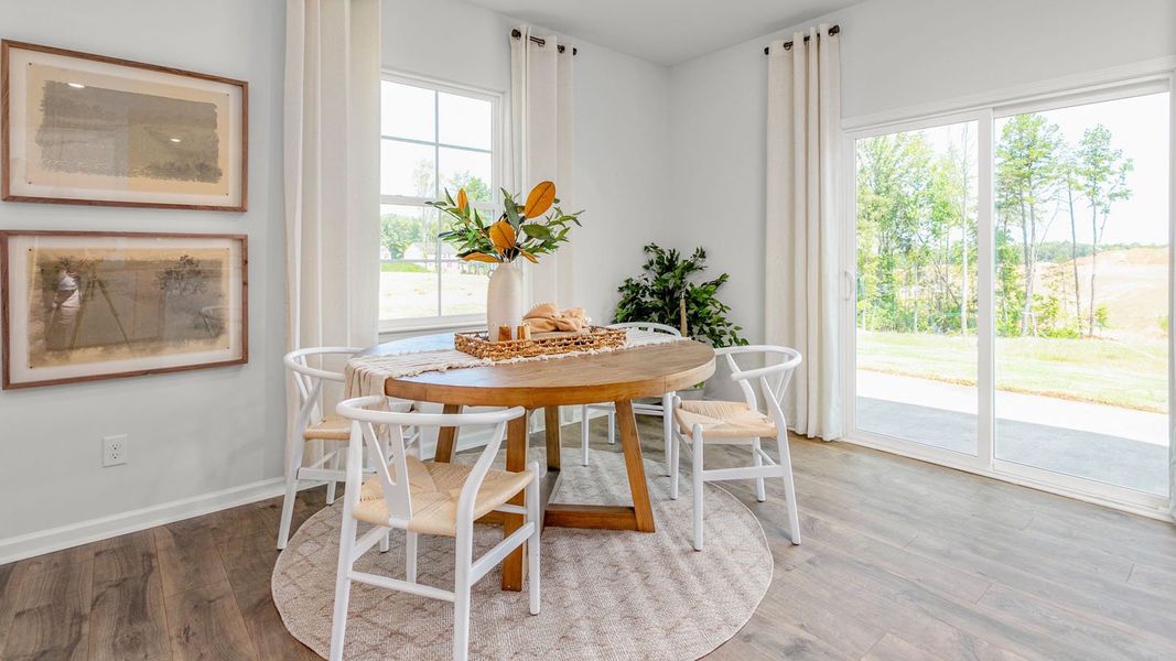 Furnished interior view inside a new home in Cambridge Park, Mebane (Image 14).