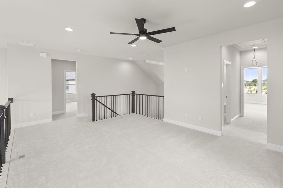 Spacious, unfurnished interior of a new home in Estates at Rockhill, Frisco (Image 23). Spacious, unfurnished interior of a new home in Estates at Rockhill, Frisco (Image 23).