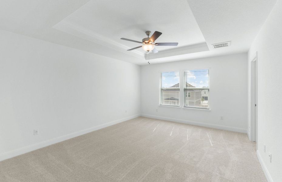 Spacious, unfurnished interior of a new home in Patterson Ranch, Georgetown (Image 14). Spacious, unfurnished interior of a new home in Patterson Ranch, Georgetown (Image 14).
