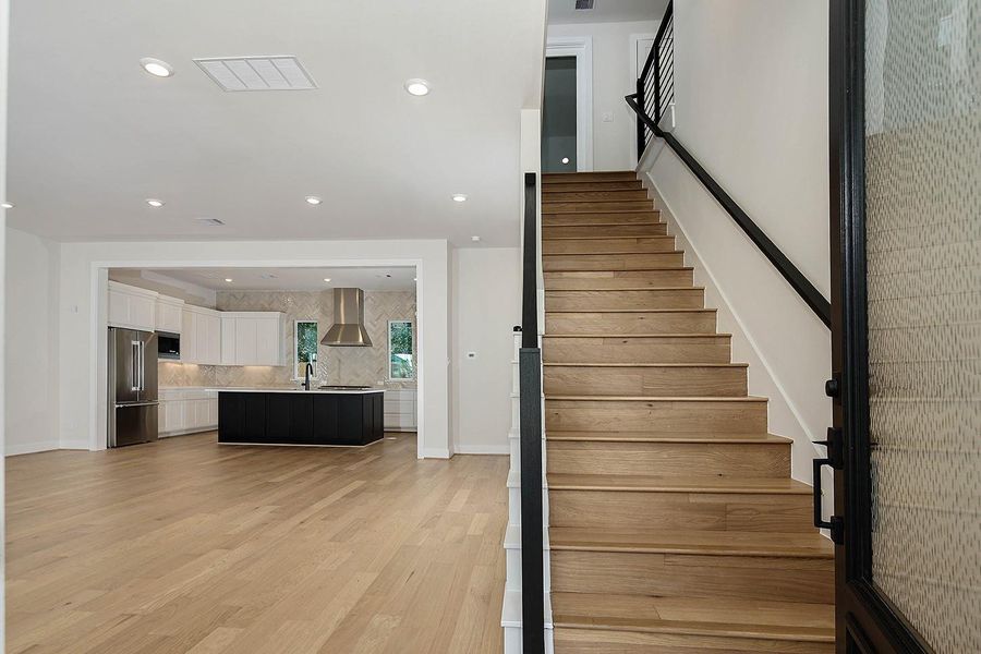 Spacious, unfurnished interior of a new home in , The Woodlands (Image 17). Spacious, unfurnished interior of a new home in , The Woodlands (Image 17).