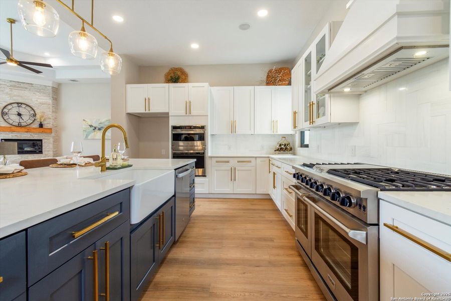 Furnished interior view inside a new home in , New Braunfels (Image 14). Furnished interior view inside a new home in , New Braunfels (Image 14).