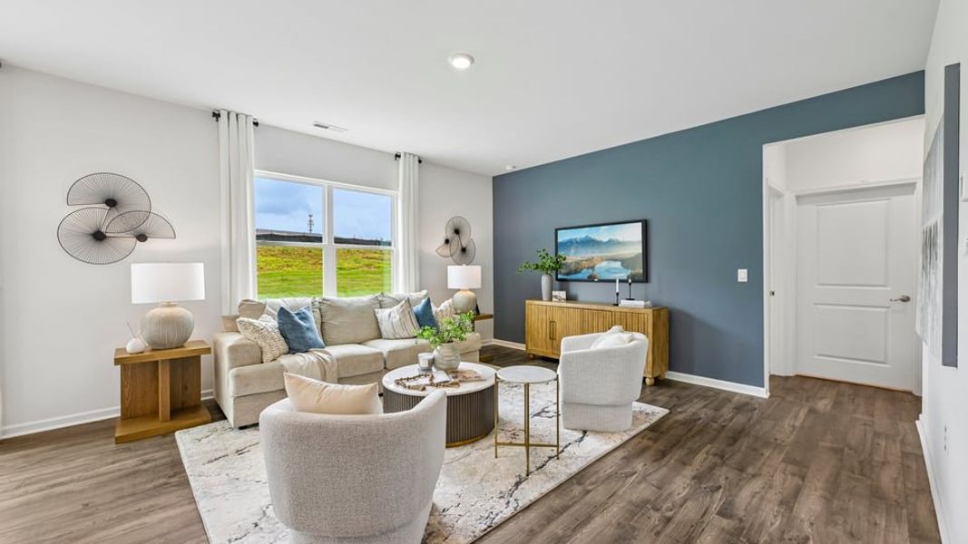 Furnished interior view inside a new home in Anderson Farm, Wendell (Image 11).