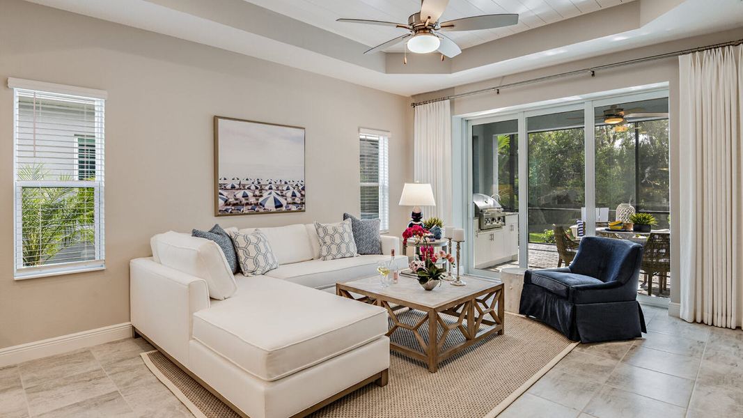 Furnished interior view inside a new home in Palmera, Venice (Image 7).