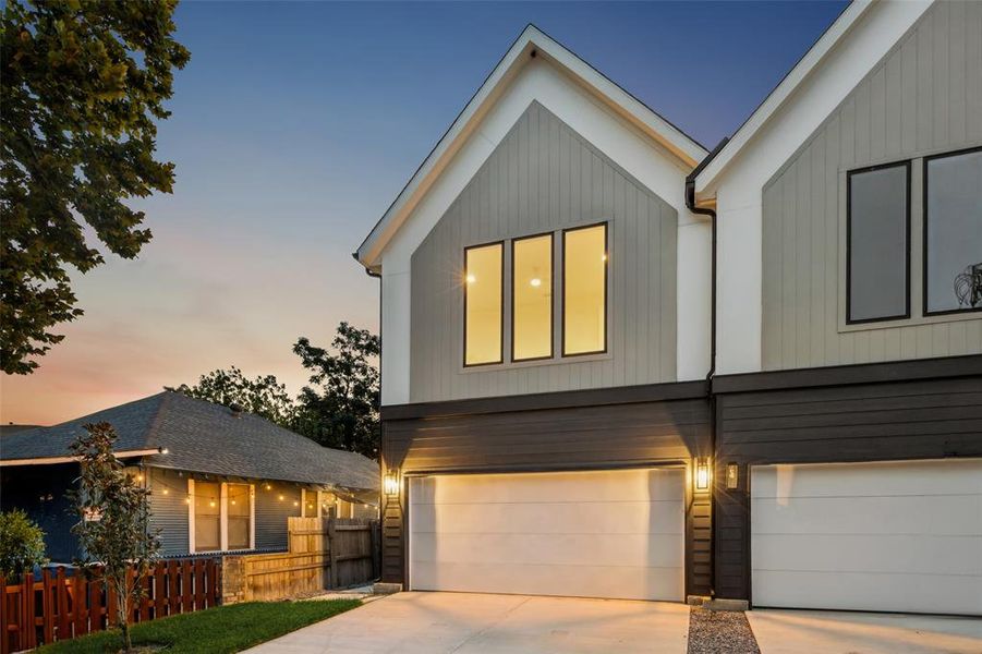 Front exterior of a new home in , Dallas, TX, highlighting curb appeal (Image 2).