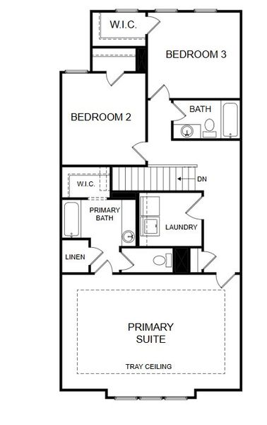 2D floor plan layout for the Addison by Piedmont Residential in Castleberry Pointe, Dawsonville, GA (Image 2). 2D floor plan layout for the Addison by Piedmont Residential in Castleberry Pointe, Dawsonville, GA (Image 2).