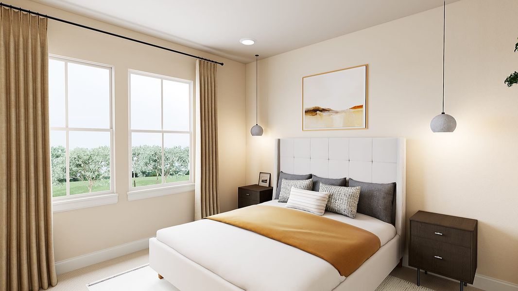 Representative furnished interior of a home built from the Duncan by Tri Pointe Homes in Old Town Village, Waxhaw (Image 10).