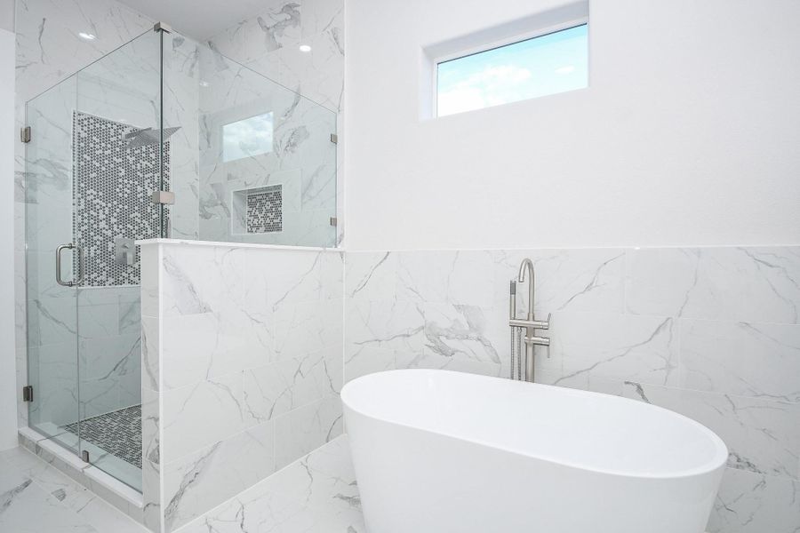 Furnished interior view inside a new home in , Houston (Image 12).