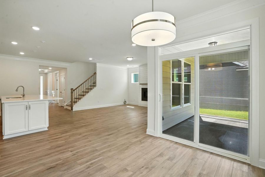 Furnished interior view inside a new home in Heritage - 55+ Community, Wesley Chapel (Image 9).
