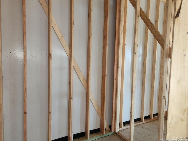 In-progress construction of a new home in Arcadia Ridge, San Antonio, TX (Image 22). In-progress construction of a new home in Arcadia Ridge, San Antonio, TX (Image 22).