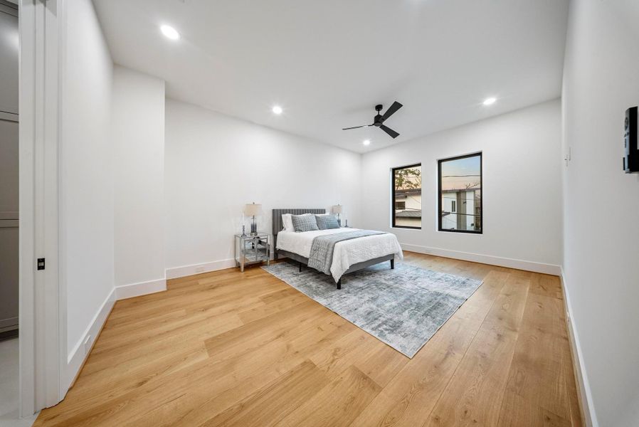Furnished interior view inside a new home in , Houston (Image 11).