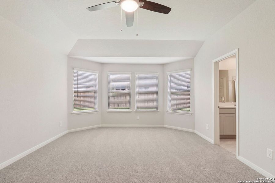 Spacious, unfurnished interior of a new home in Kallison Ranch, San Antonio (Image 33). Spacious, unfurnished interior of a new home in Kallison Ranch, San Antonio (Image 33).