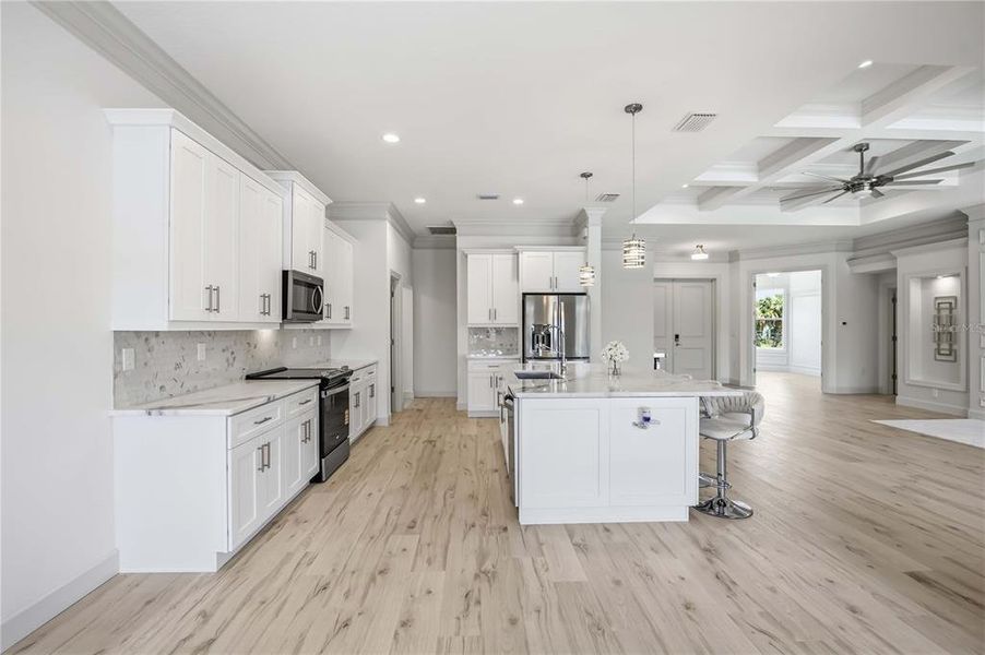 Furnished interior view inside a new home in , Port Charlotte (Image 8).