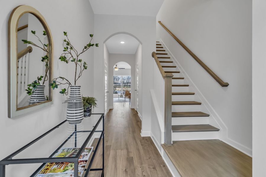 Representative furnished interior of a home built from the Fisher by Parkside Builders in Anderson Park, Hendersonville (Image 15). Representative furnished interior of a home built from the Fisher by Parkside Builders in Anderson Park, Hendersonville (Image 15).