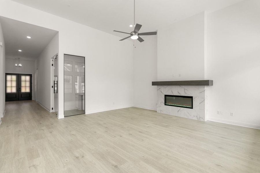 Spacious, unfurnished interior of a new home in The Highlands - 65', Porter (Image 22). Spacious, unfurnished interior of a new home in The Highlands - 65', Porter (Image 22).