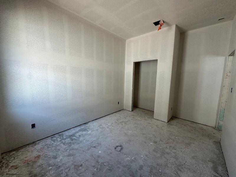 In-progress construction of a new home in La Cima, San Marcos, TX (Image 19).