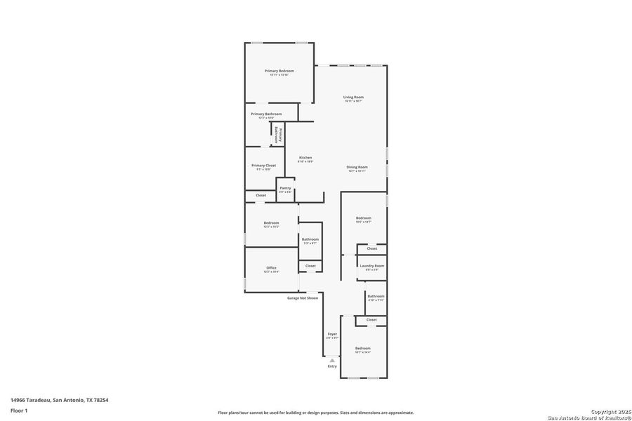 2D floor plan layout of this home in Waterwheel: Coastline Collection, San Antonio, TX (Image 3).