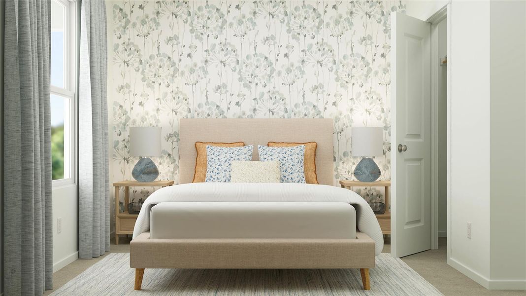 Furnished interior view inside a new home in Pinewood Trails, Cleveland (Image 6).