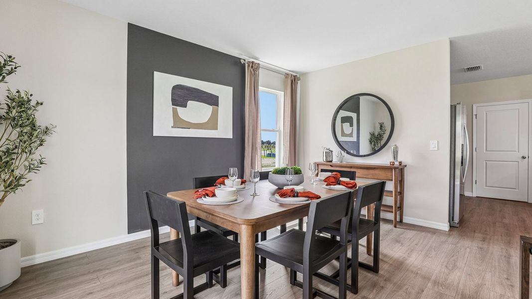 Furnished interior view inside a new home in Farm at Varrea, Plant City (Image 9).