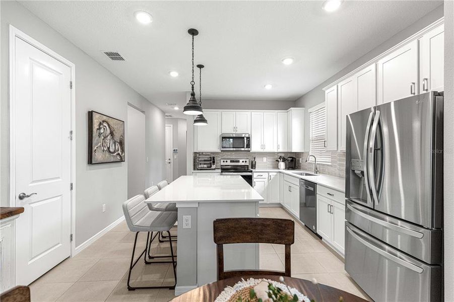 Furnished interior view inside a new home in Del Webb Stone Creek, Ocala (Image 5).