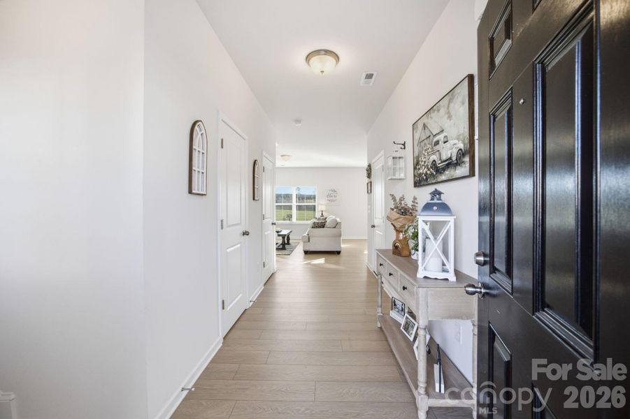 Furnished interior view inside a new home in Catawba Trace, Catawba (Image 16). Furnished interior view inside a new home in Catawba Trace, Catawba (Image 16).