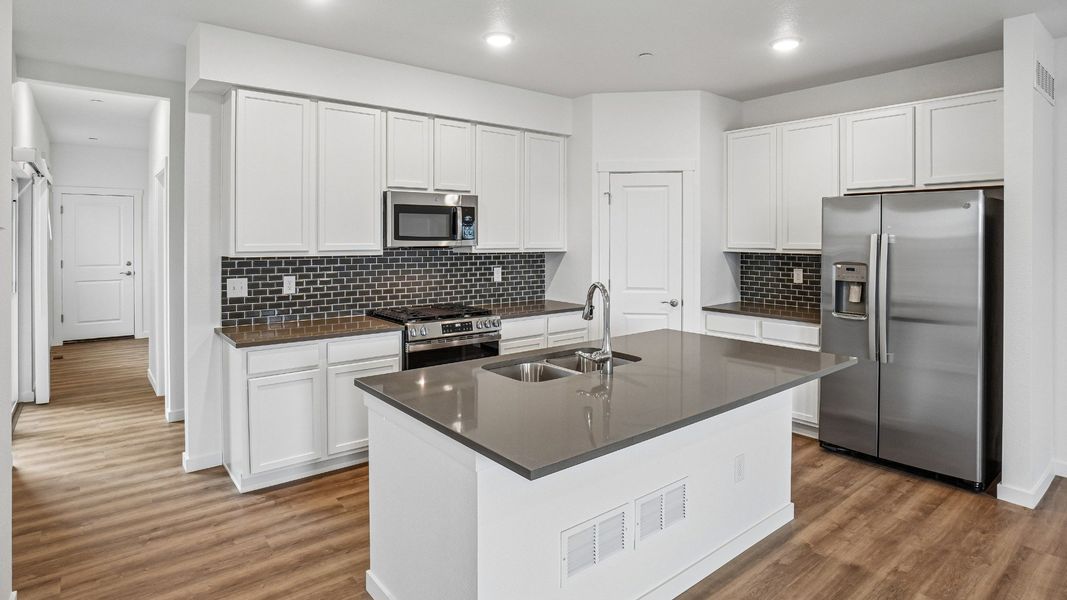 Furnished interior view inside a new home in Westerly - Townhomes, Erie (Image 12).