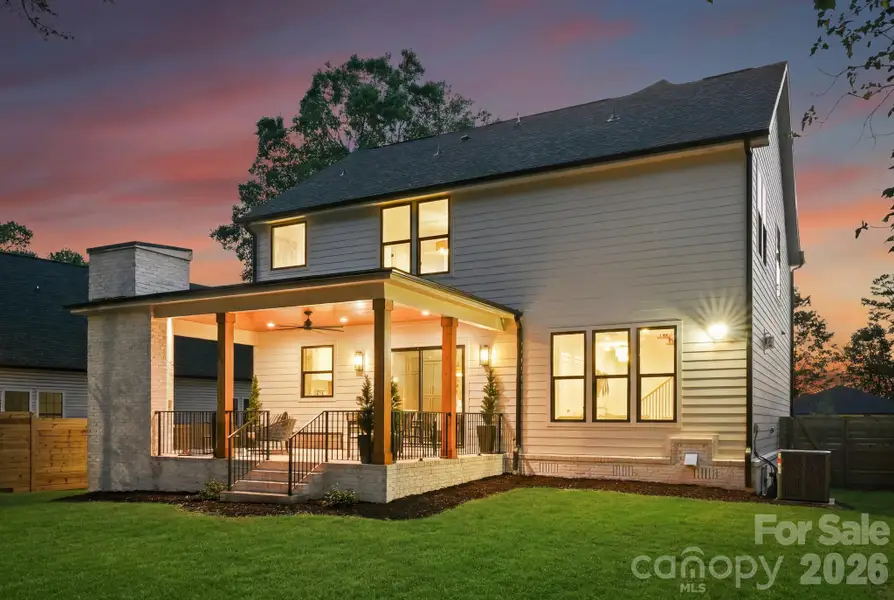 Exterior details and patio area of a home in , Charlotte (Image 4).