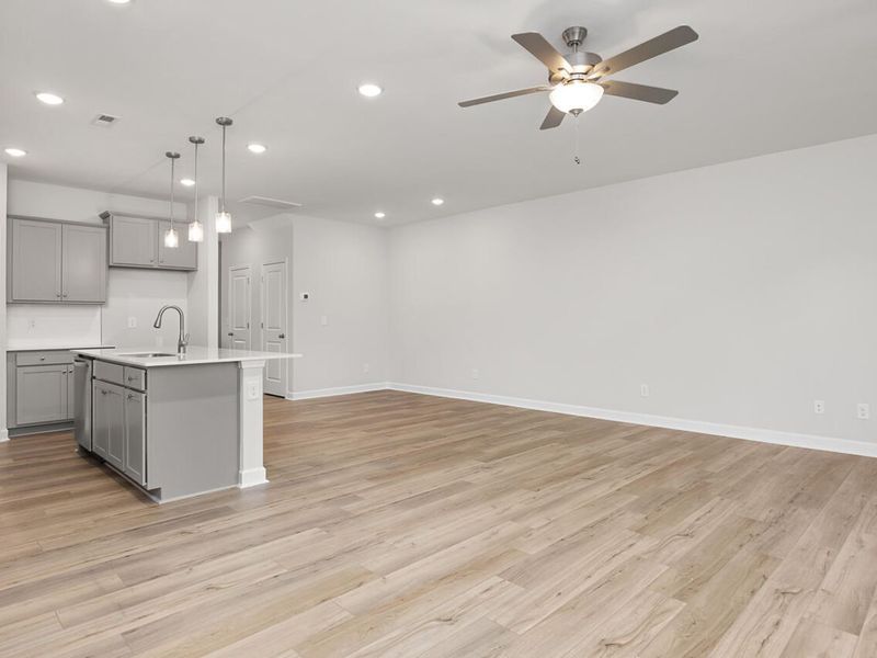 Spacious, unfurnished interior of a new home in Springvale, Fuquay Varina (Image 24).