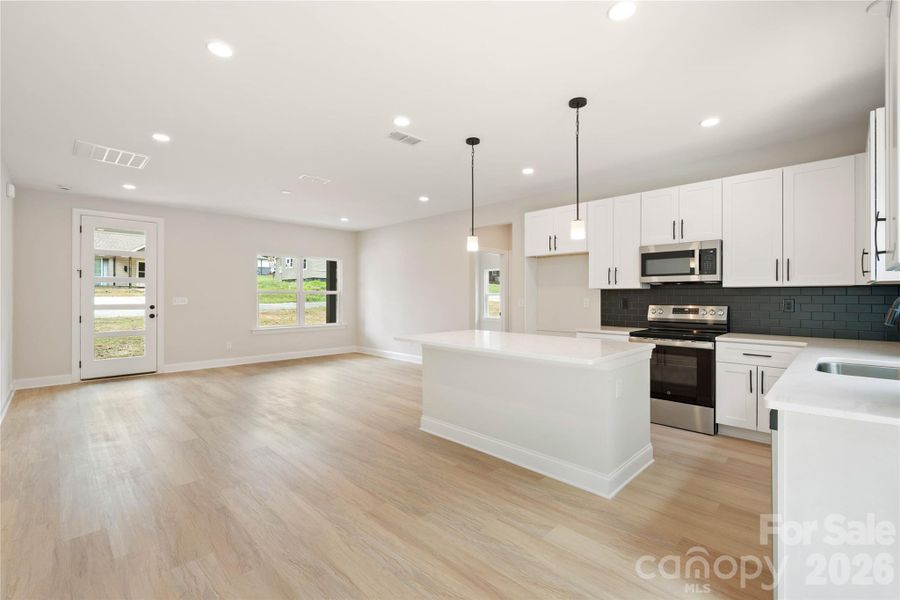 Furnished interior view inside a new home in , Stanley (Image 8).