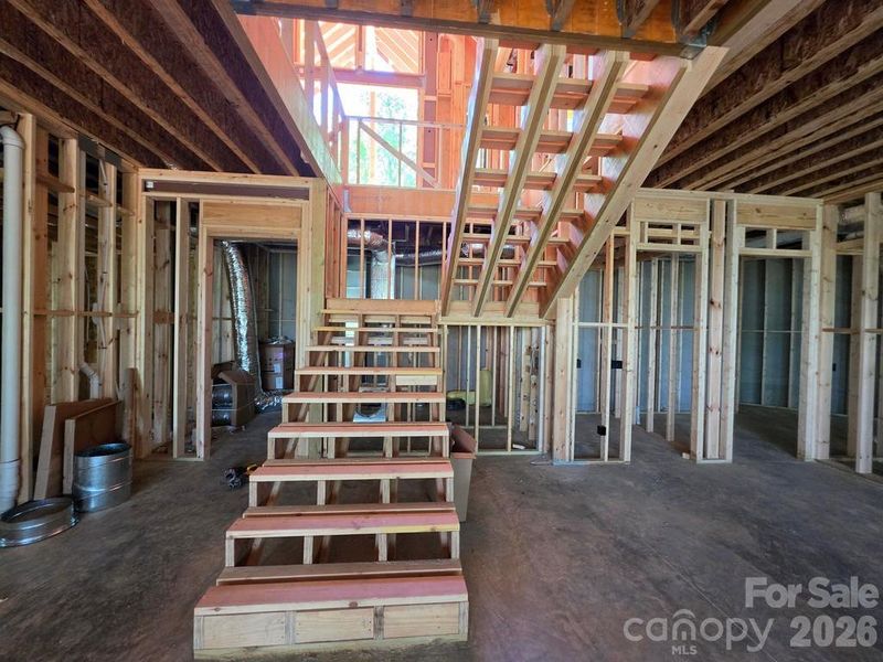 In-progress construction of a new home in , Arden, NC (Image 16).