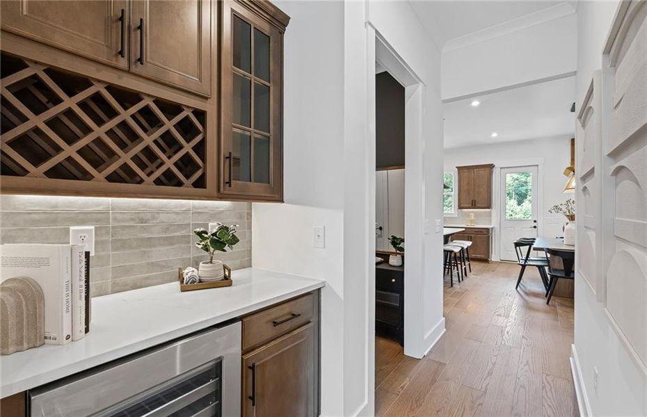 Furnished interior view inside a new home in Traditions of Braselton, Jefferson (Image 6).