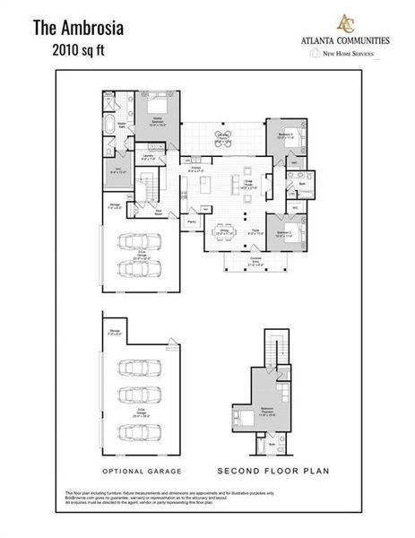 2D floor plan layout of this home in , Ellijay, GA (Image 2).