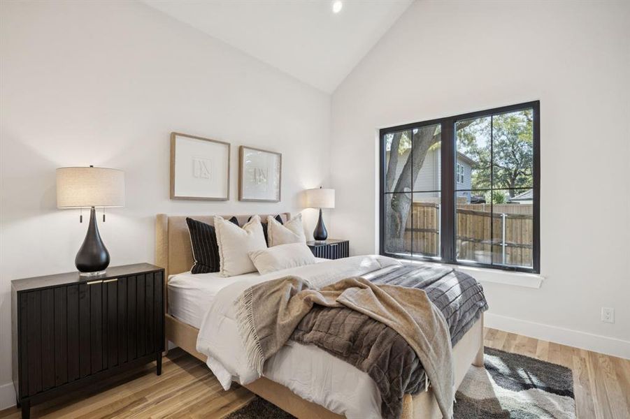 Furnished interior view inside a new home in , Dallas (Image 35).